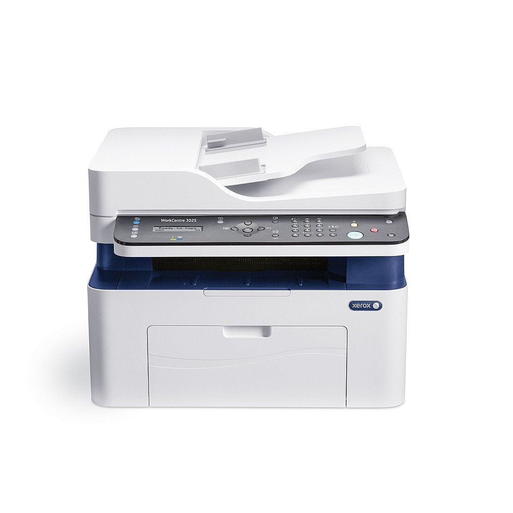 Xerox WorkCentre 3025N - Лазерно МФУ за малкия и среден офис- 4в1 Принтер, Скенер, Копир, Факс, ADF, Wi-Fi, мрежов
