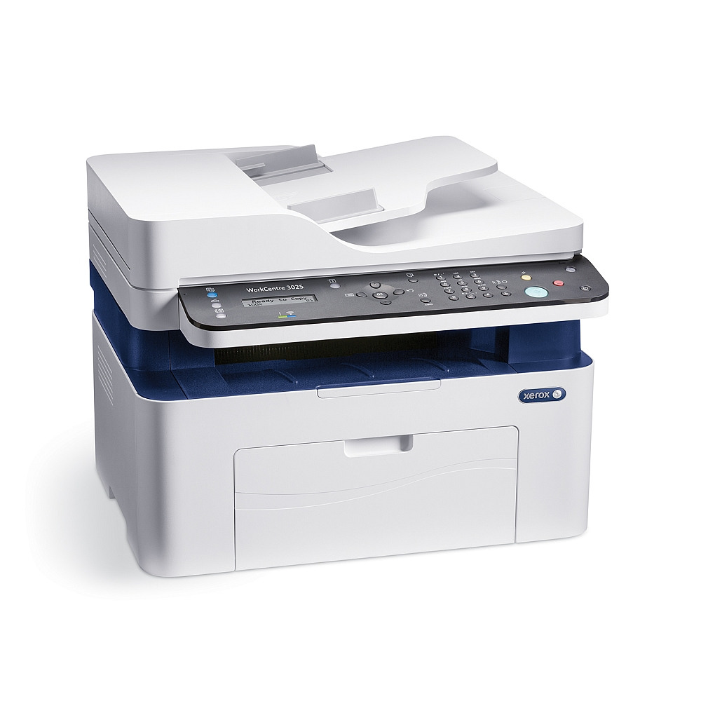 Xerox WorkCentre 3025N - Лазерно МФУ за малкия и среден офис- 4в1 Принтер, Скенер, Копир, Факс, ADF, Wi-Fi, мрежов
