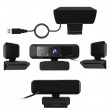 j5create JVCU100 Full HD 1080p Уеб Камера с Микрофон, 80° Широк Ъгъл и 360° Завъртане – J5-JVCU100