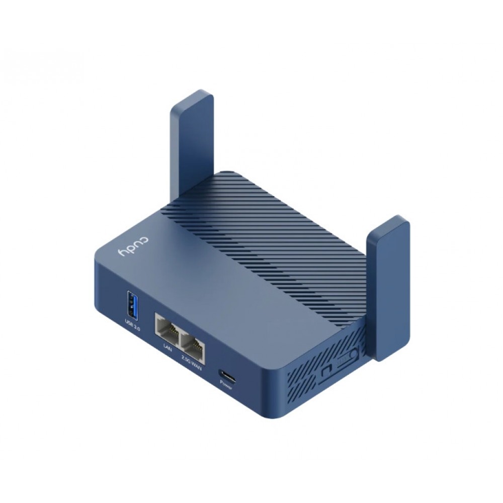 Cudy TR3000 AX3000 Wi-Fi 6 Dual-Band Рутер с 2.5G Ethernet и USB 3.0 – TR3000