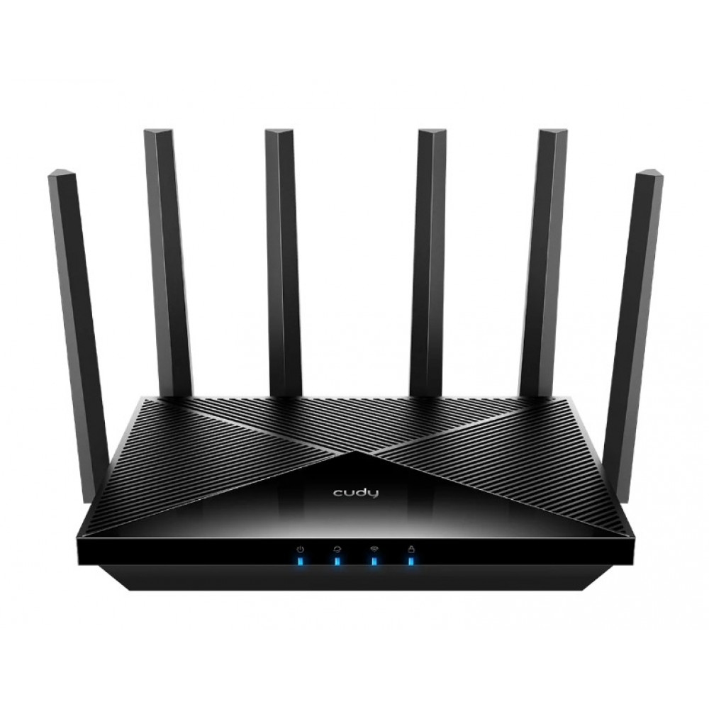 Cudy WR6500H BE6500 Wi-Fi 7 Рутер с 2.5G WAN, 4 Gigabit LAN порта и VPN – WR6500H