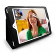 Apple iPad mini Кожен Калъф Черен + Протектор
