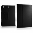 Apple iPad mini Кожен Калъф Черен + Протектор