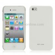 Apple iPhone 4/4S SGP Твърд Капак Бял + Протектор