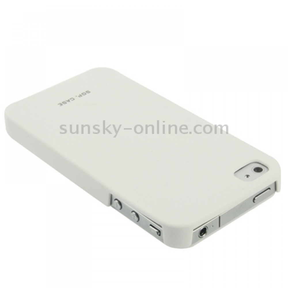 Apple iPhone 4/4S SGP Твърд Капак Бял + Протектор