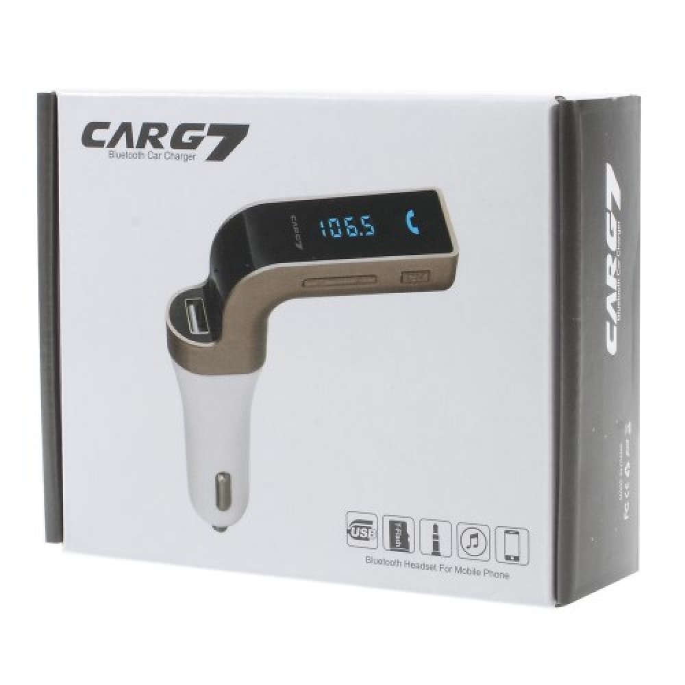 Bluedio G7 Bluetooth FM Трансмитер с Hands Free Функция