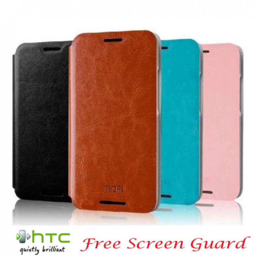 HTC Desire 601 Zara Mofi Wallet Кожен Калъф + Протектор