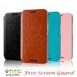 HTC Desire 601 Zara Mofi Wallet Кожен Калъф + Протектор