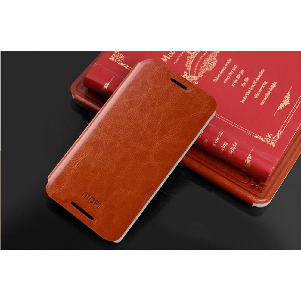 HTC Desire 601 Zara Mofi Wallet Кожен Калъф + Протектор