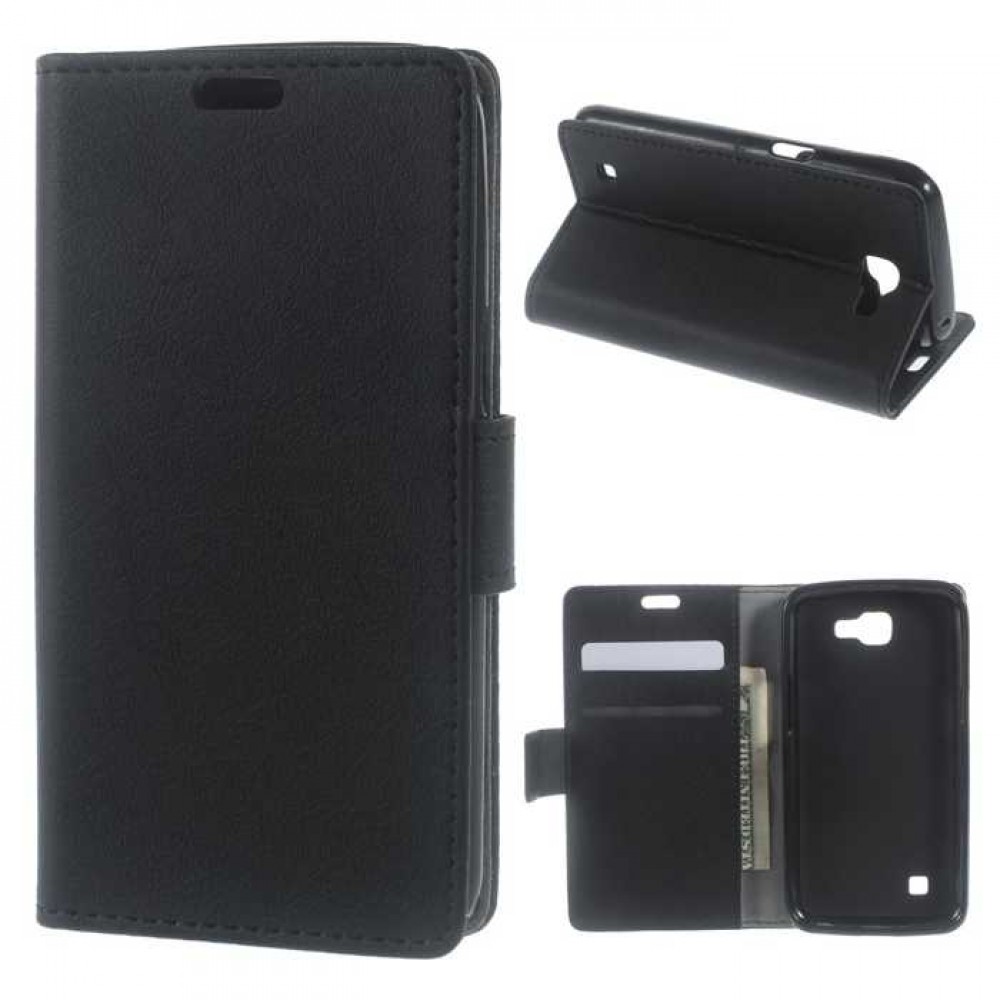 LG K4 Magnetic Wallet Кожен калтф и Протектор