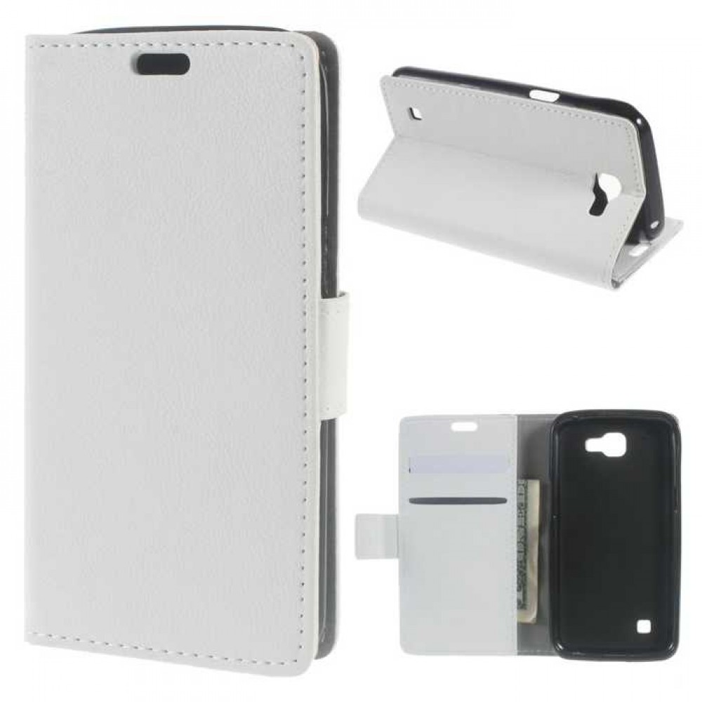 LG K4 Magnetic Wallet Кожен калтф и Протектор