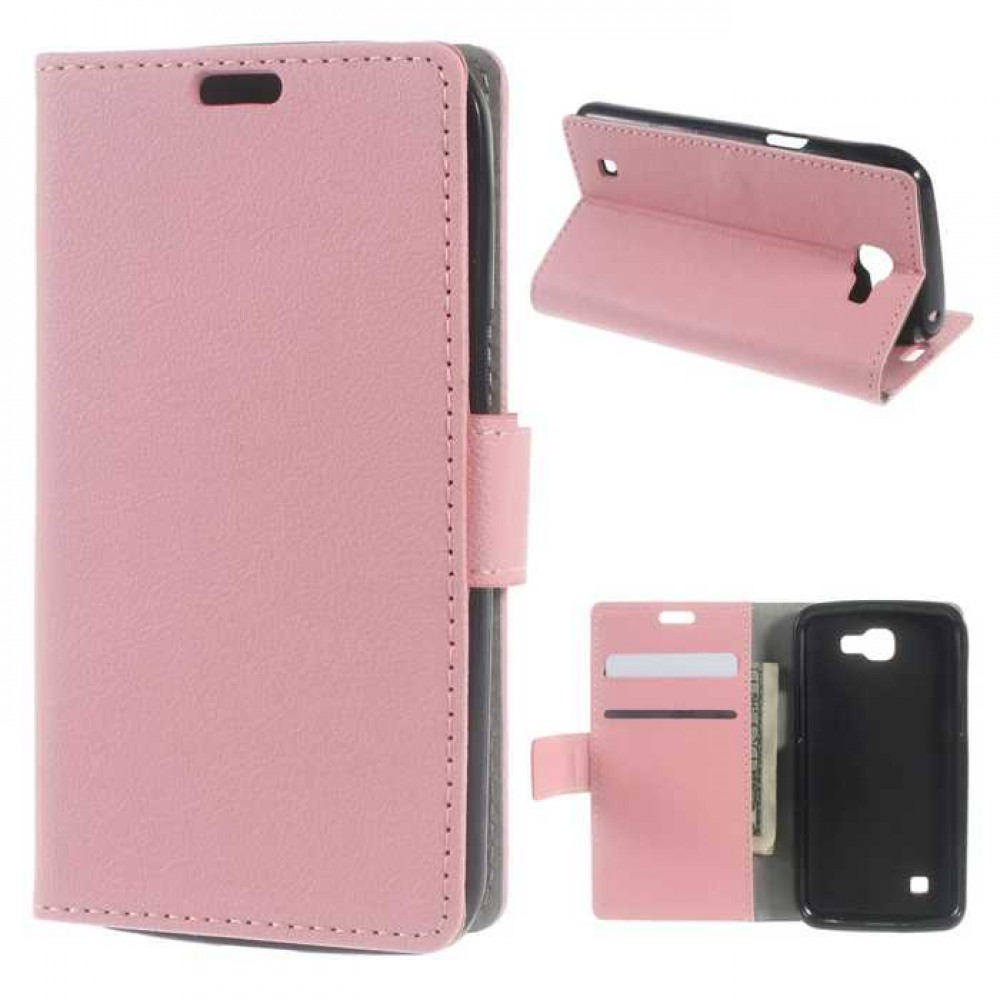 LG K4 Magnetic Wallet Кожен калтф и Протектор