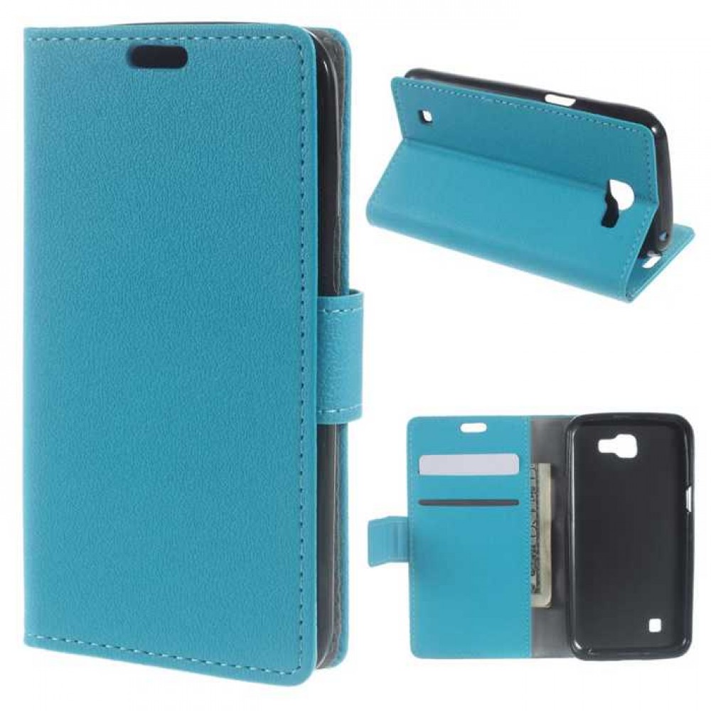 LG K4 Magnetic Wallet Кожен калтф и Протектор