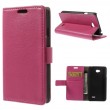 LG L65 magnetic Wallet Кожен Калъф + Протектор