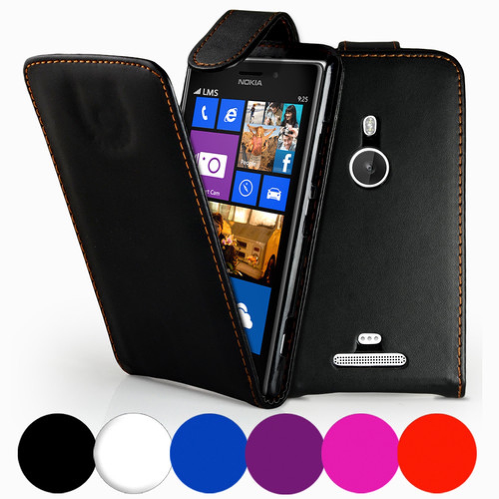 Nokia Lumia 925 Flip Калъф + Скрийн Протектор
