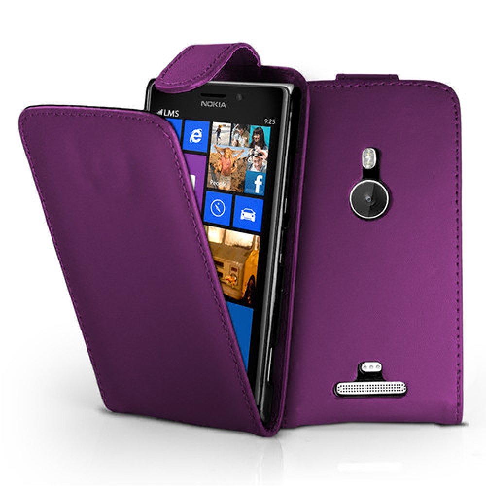 Nokia Lumia 925 Flip Калъф + Скрийн Протектор