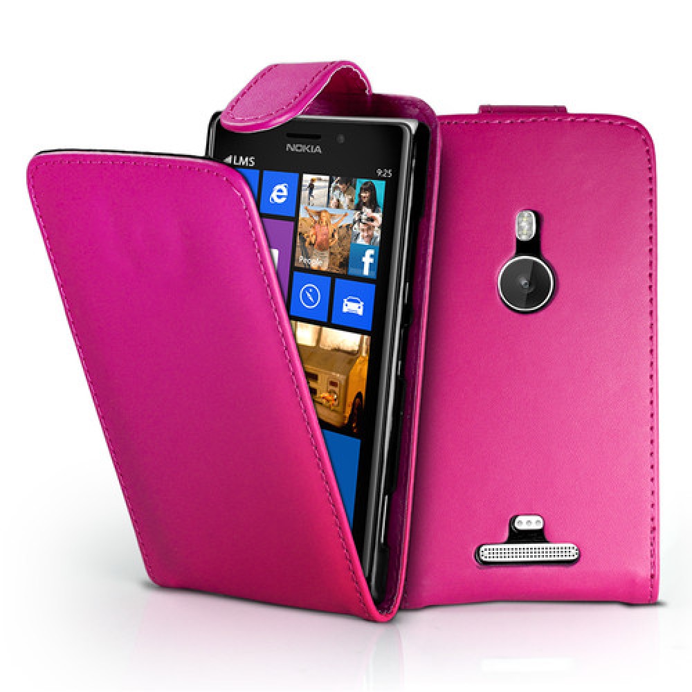 Nokia Lumia 925 Flip Калъф + Скрийн Протектор