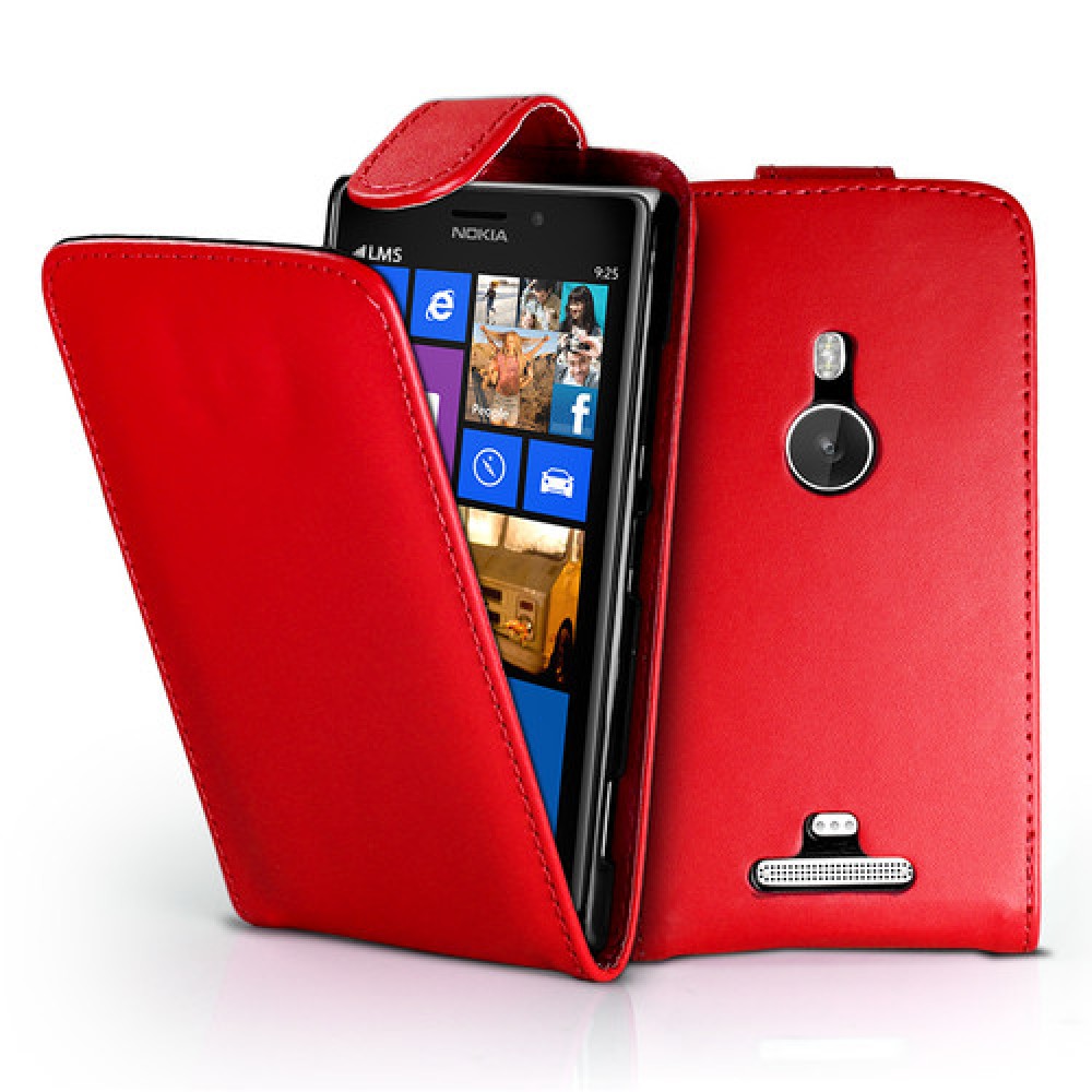 Nokia Lumia 925 Flip Калъф + Скрийн Протектор