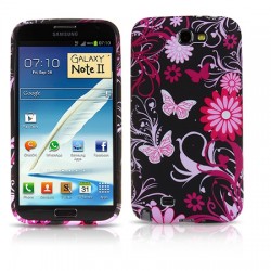 Samsung Galaxy Note II N7100 Flora V6 Калъф + Скрийн Протектор
