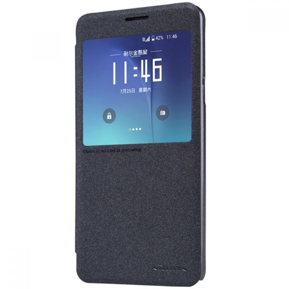Samsung Galaxy Note5 Nillkin Window Кожен калъф и Протектор