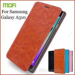 Samsung Galaxy A3 2016 Mofi Кожен Калъф и Протектор