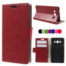 Samsung Galaxy A3 A300F Magnetic Wallet Калъф +Протектор