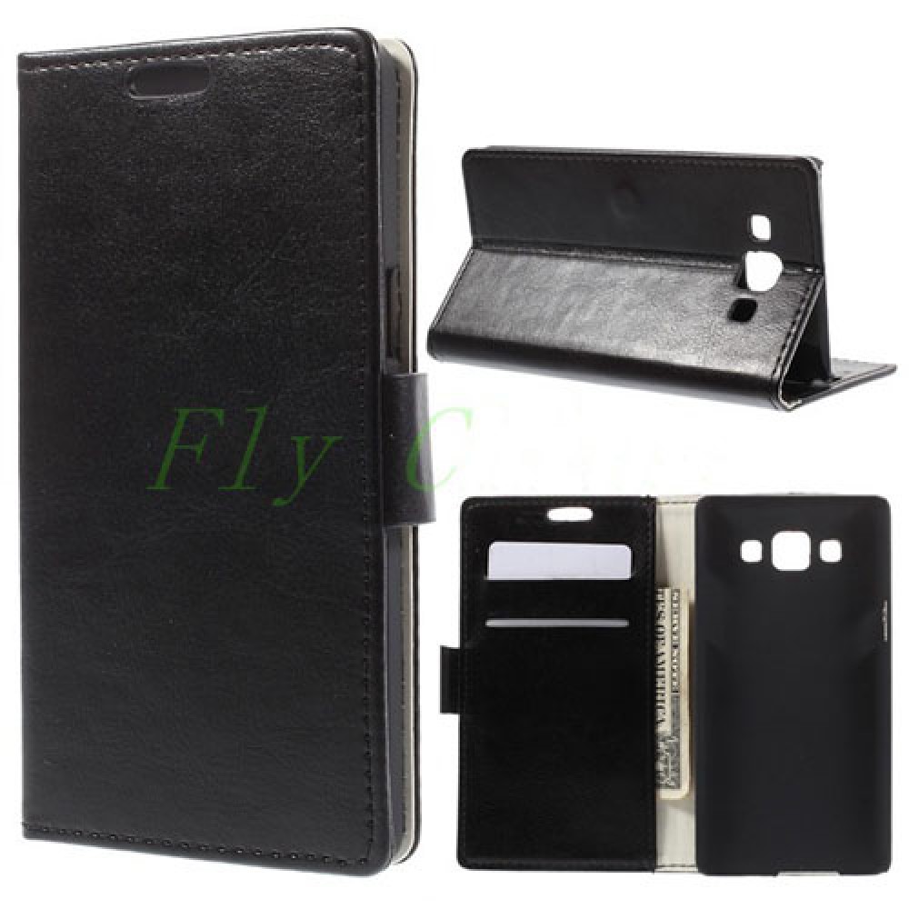 Samsung Galaxy A5 SM-A500F Magnetic Wallet Калъф + Протектор