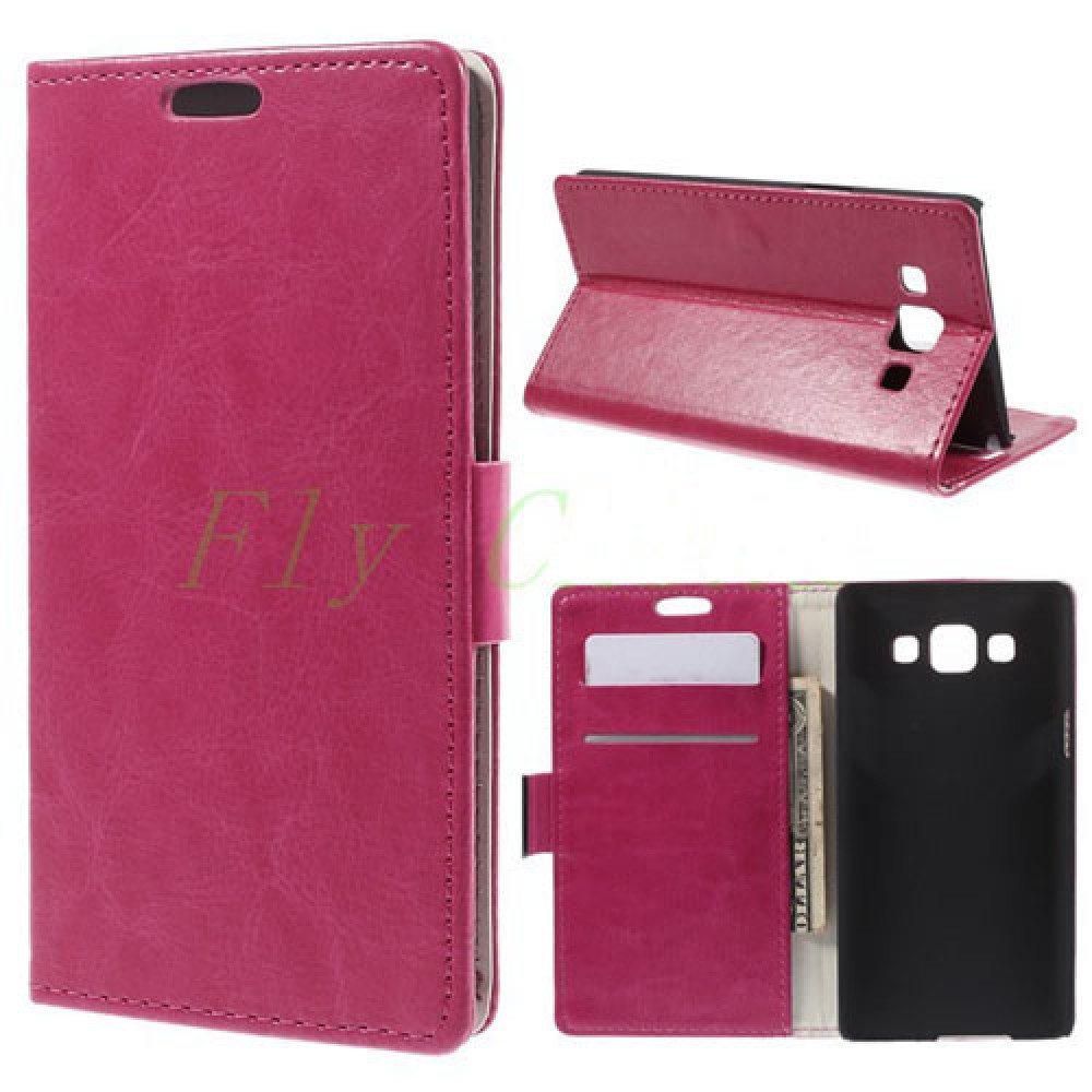 Samsung Galaxy A5 SM-A500F Magnetic Wallet Калъф + Протектор