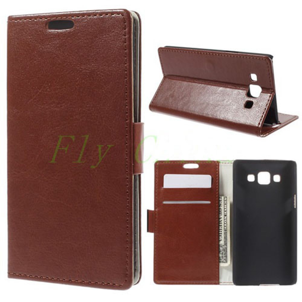 Samsung Galaxy A5 SM-A500F Magnetic Wallet Калъф + Протектор
