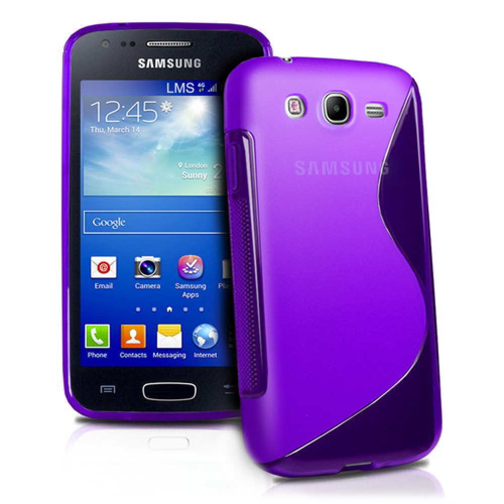 Samsung Galaxy Ace 3 S7272 Силиконов Калъф + Протектор