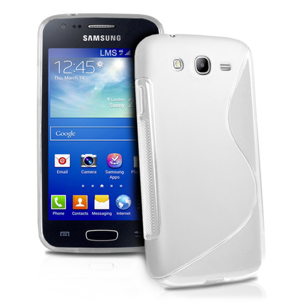 Samsung Galaxy Ace 3 S7272 Силиконов Калъф + Протектор