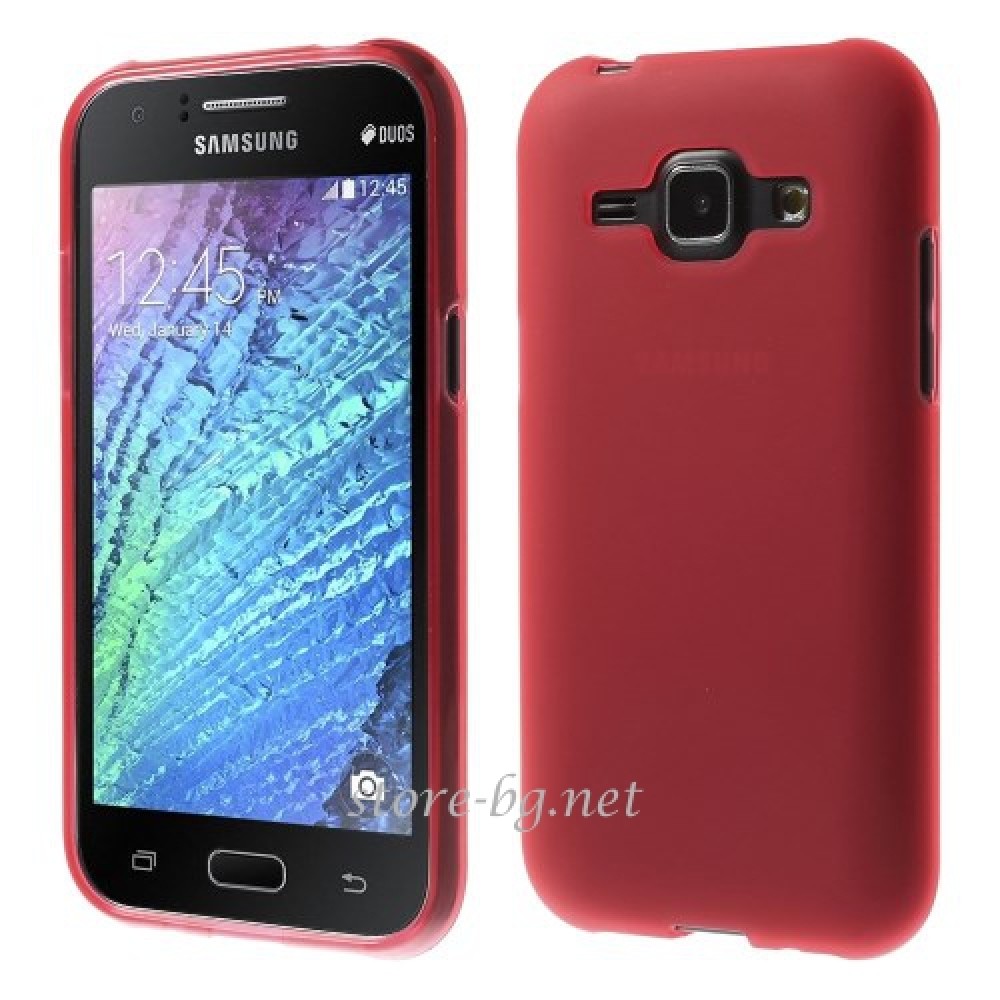 Samsung Galaxy J1 Силиконов Калъф TPU и Протектор