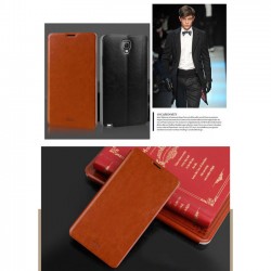 Samsung Galaxy Note 3 Neo Mofi Wallet Калъф + Протектор