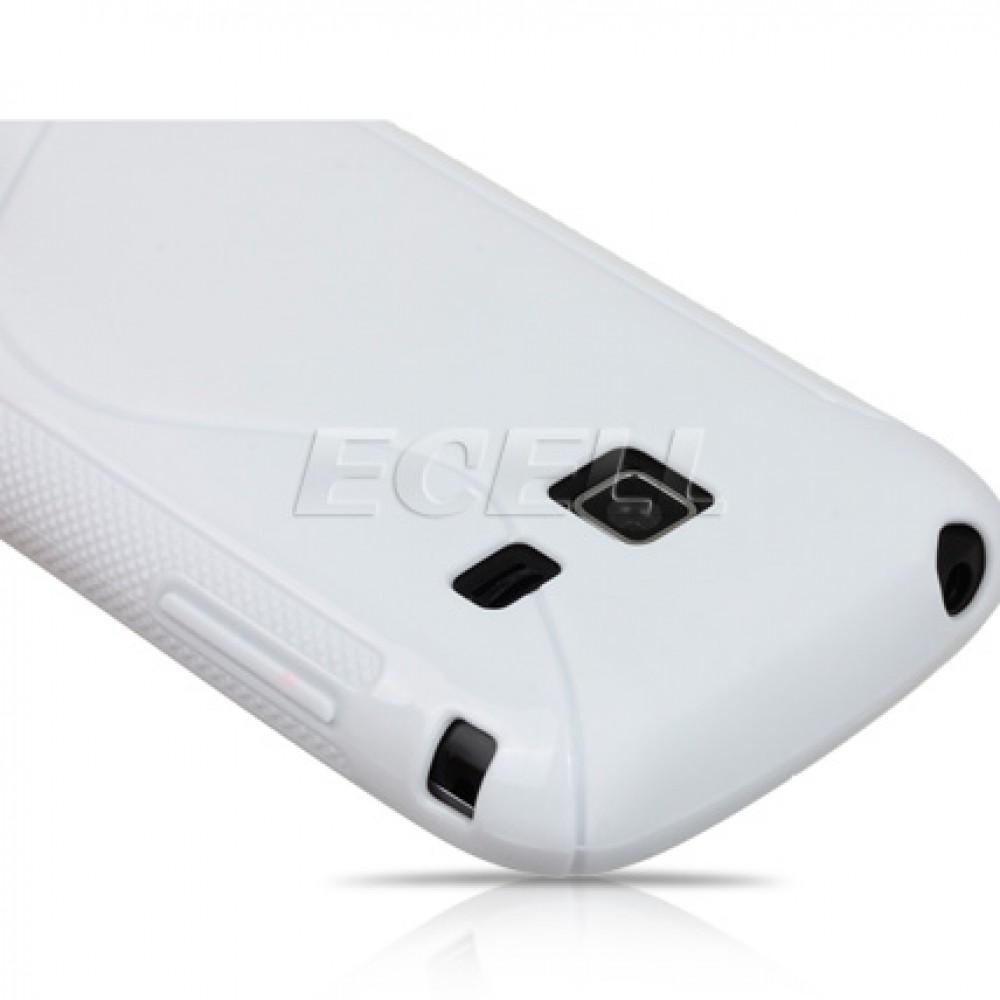 Samsung Galaxy Y Duos S6102 Силиконов Калъф Бял