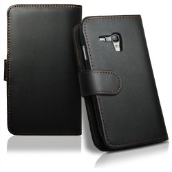Samsung I8190 Galaxy S III mini Wallet Калъф + Протектор