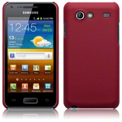 Samsung I9070 Galaxy S Advance Твърд Калъф Червен + Протектор