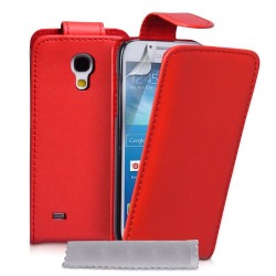 Samsung I9190 Galaxy S4 mini Flip Калъф + Протектор