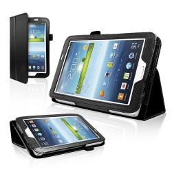 Samsung Galaxy Tab 3 7.0 P3200 Кожен Калъф + Скрийн Протектор