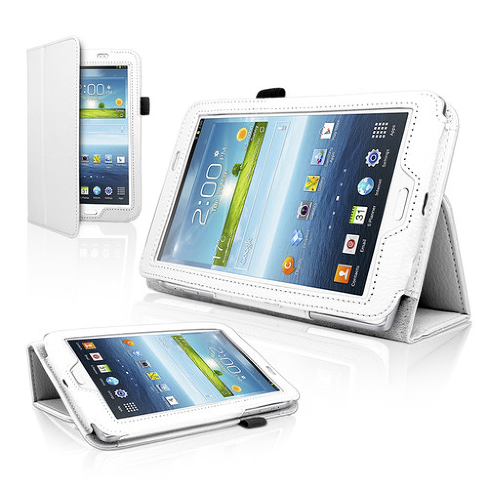 Samsung Galaxy Tab 3 7.0 P3200 Кожен Калъф + Скрийн Протектор