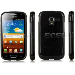 Samsung Galaxy Ace 2 I8160 Силиконов Калъф черен + Протектор