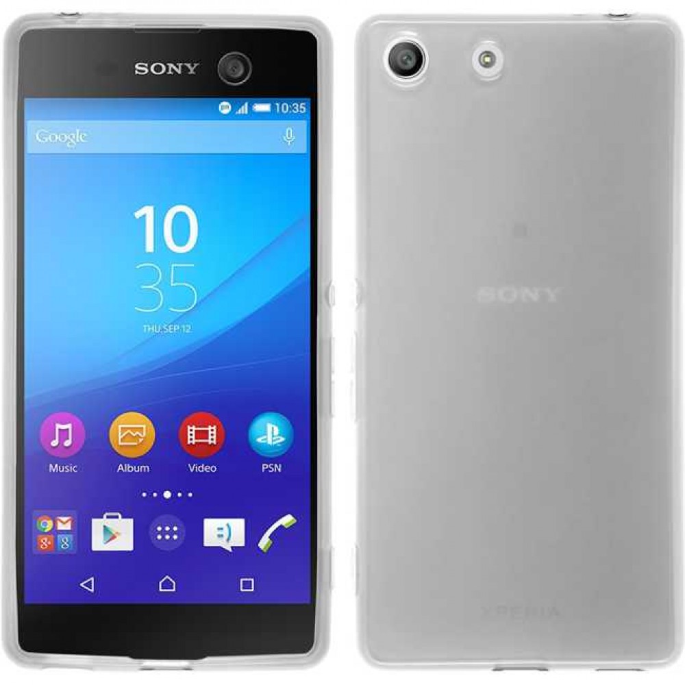 Sony Xperia M5 / M5 Dual Силиконов Калъф TPU и Протектор