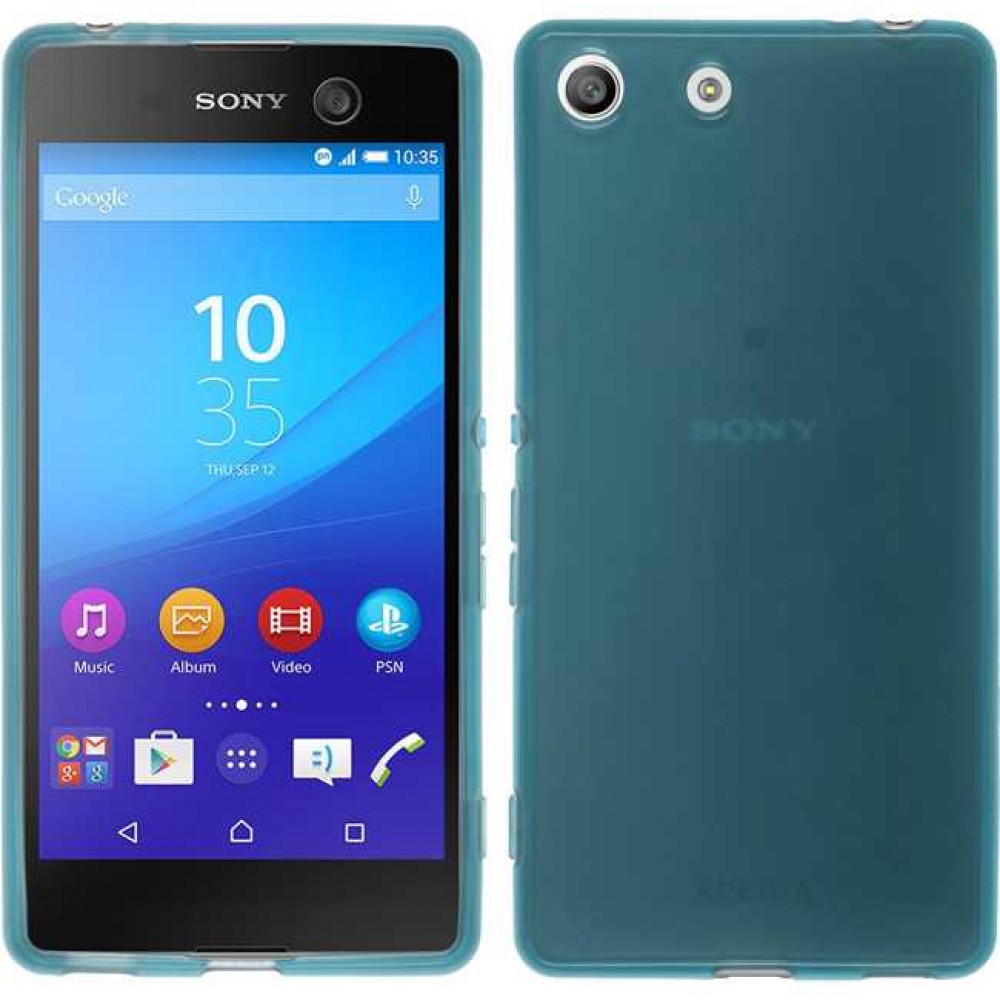 Sony Xperia M5 / M5 Dual Силиконов Калъф TPU и Протектор