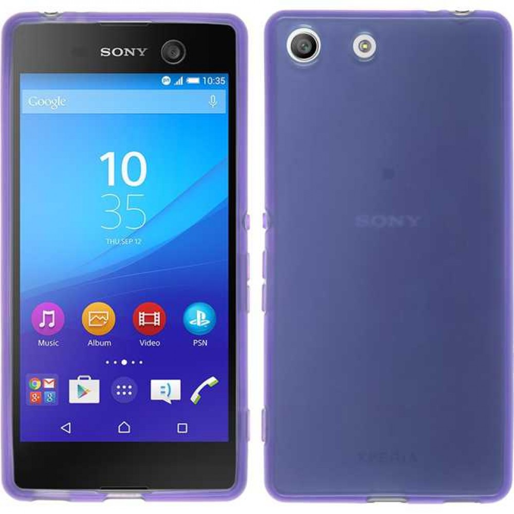 Sony Xperia M5 / M5 Dual Силиконов Калъф TPU и Протектор