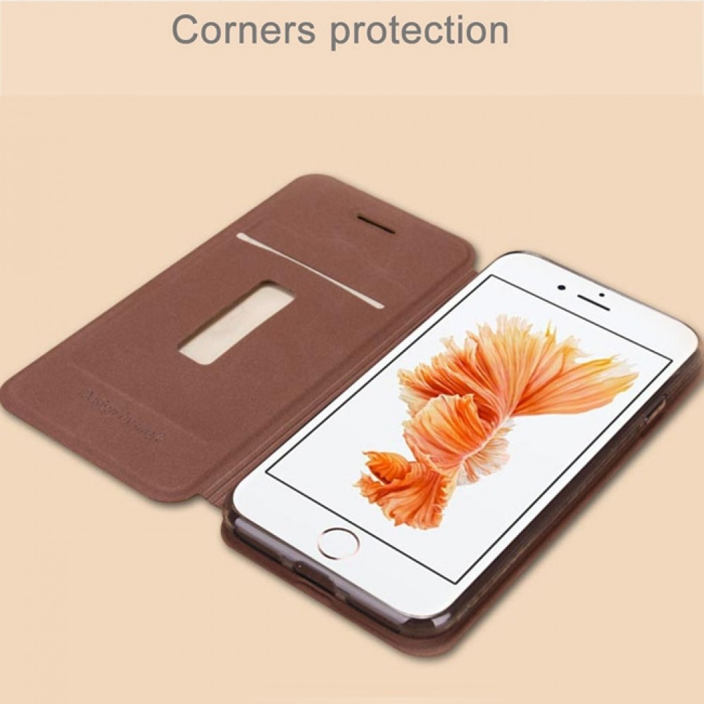 Apple iPhone 7 Plus Mofi Кожен Калъф и Протектор
